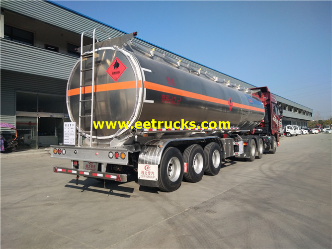 42000 lita aluminium dizeli tank nusu trailer