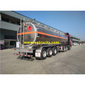 42000 lita aluminium dizeli tank nusu trailer