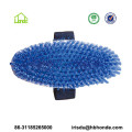 Soft Rubber Horse Body Brush with PP Bristle