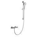 Exposed Installation Copper Thermostatic Bath Shower Mixer