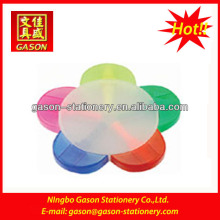 2012 flower shape promotional 5 color highlighter
