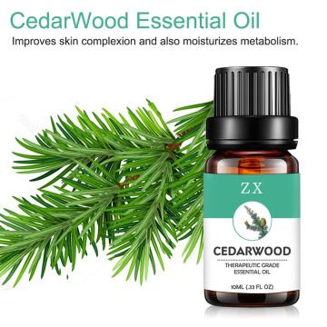 100% minyak esensial cedarwood organik dengan harga grosir