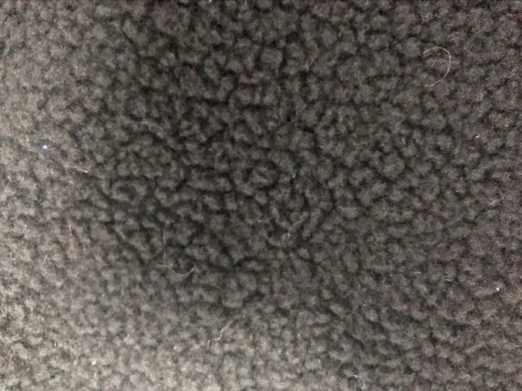 Polyester 100% Polyester Single Lambswool (Berbère en molleton) Tissu en tricot