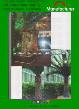 Artificial lighted palm tree/Artificial Canary date palm Tree with lights