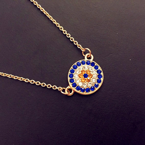 Evil Eye Collar Necklace