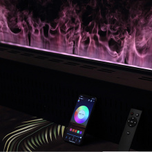 200cm 3D water vapor steam atomizing fireplace