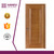 Safety single door design wood flush door for sale