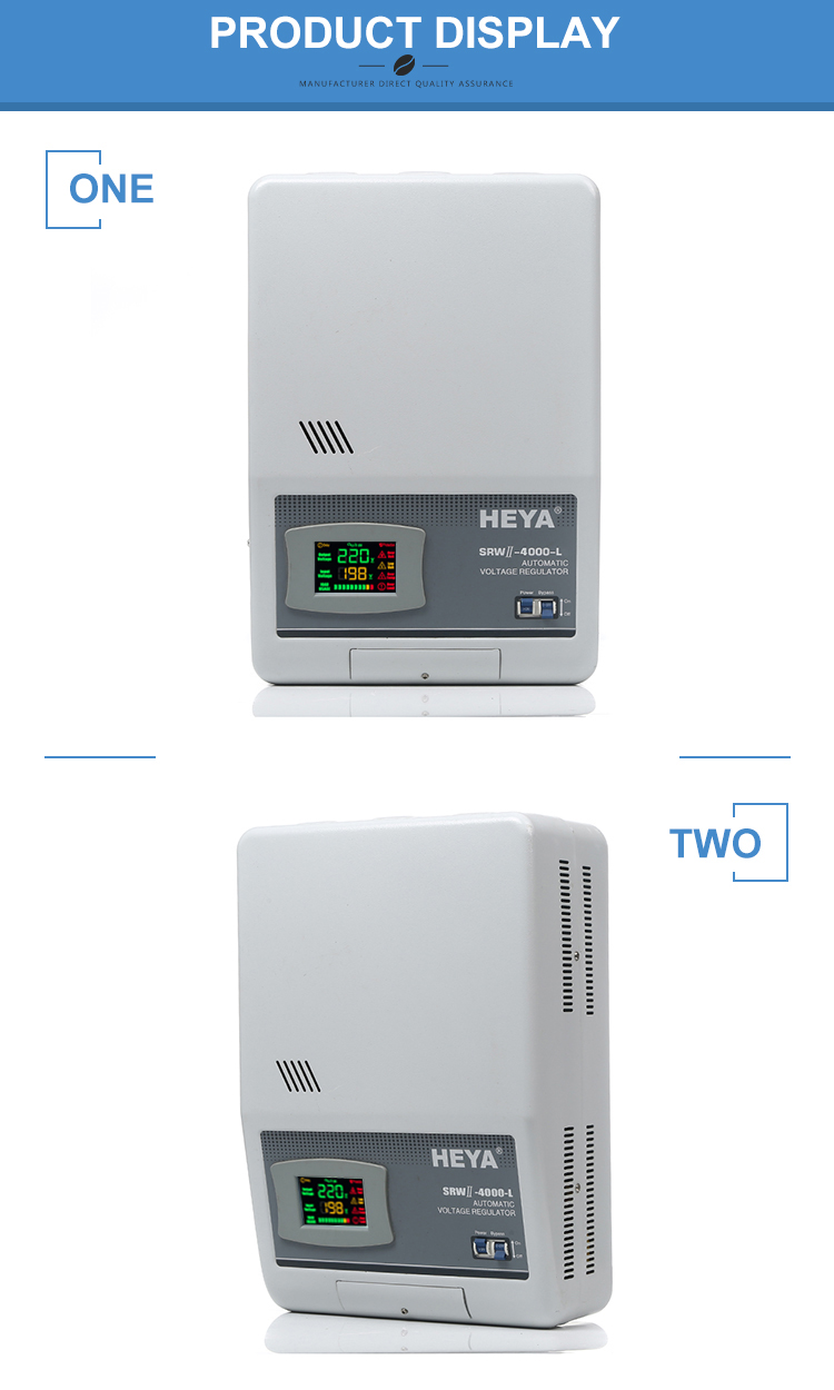 Electrical Current Stabilizer China Superior Quality 9kva Relay Type Single Phase 220v AC Power Home 110-275V AC 5 Second CN;ZHE