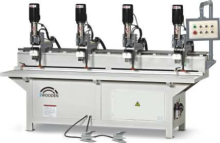 Woodworking hinge boring machine