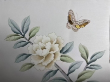 Vintage Style Oriental Wallpaper