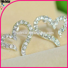 heart shaped earring holder Joker heart-shaped peach heart earrings small earrings