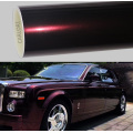 Gloss Metallic Black Rose Car Wrap Wrap Vinyl