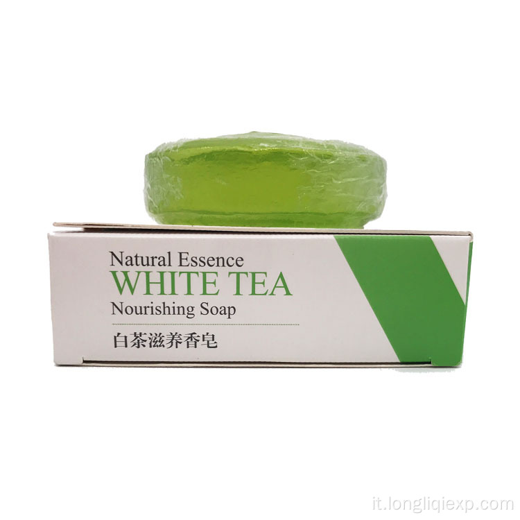 Tè o profumo personalizzato Sapone per il corpo trasparente fatto a mano