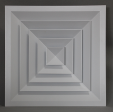 4-Way HVAC Aluminum Ceiling Air Diffuser