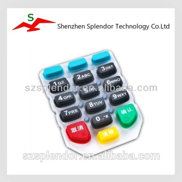 Silicone rubber keypad manufacturer with high quality