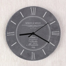 Large Personalized Round Wall Clocks - Home Decor Gift