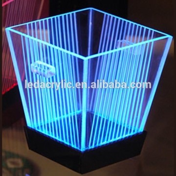 led flashing ice bucket