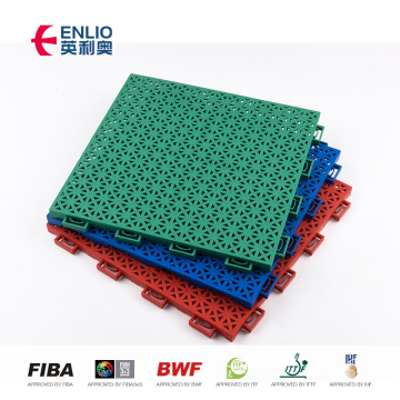 outside basketball courts floor tile plastic