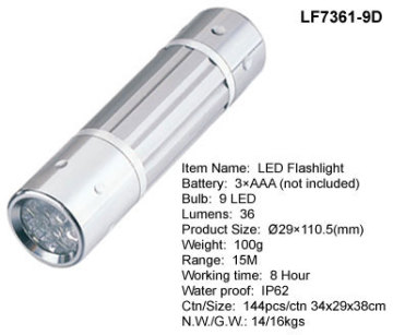 LED Aluminum Flashlight