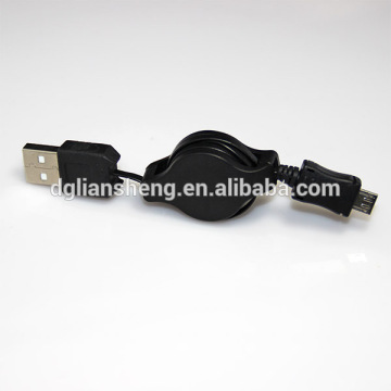 USB retractable cable, usb male to female cable, usb data line