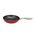 Red color Limestone nonstick of the frying pan