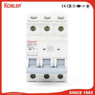 Miniature Circuit Breaker 4.5KA 63A with SIRIM