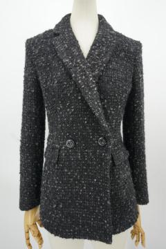 suit jacket double breasted turndown collar