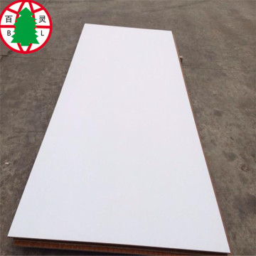 White Color Melamine MDF With Two Sides