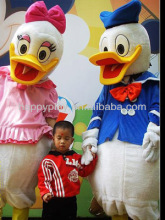 Donald Duck mascot, mascot character costume