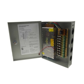 12V 10A 120W Caja de alimentación de CCTV de 18ch