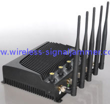 Wifi Gps 4g Wireless Signal Jammer With Remote Control