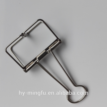 stainless steel binder clips