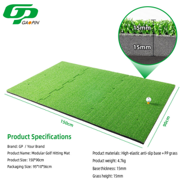 GP New Swing Trainer Interlocking Golf Chipping Mat
