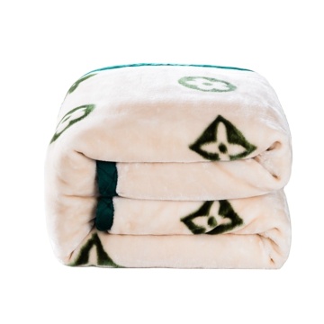 Wholesale Double Layer Mink Coral Fleece Thermal Printing Blanket