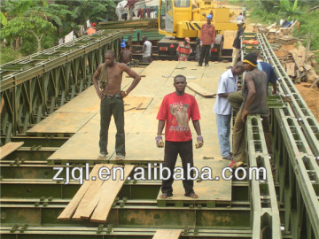 temporary portable steel bridge