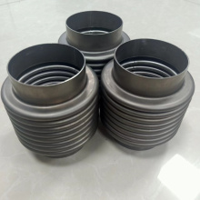 exhaust system titanium flex bellow joint pipe