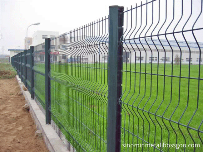 3D mesh fence