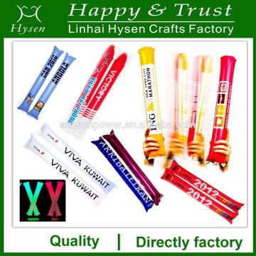 PE inflatable Cheering sticks