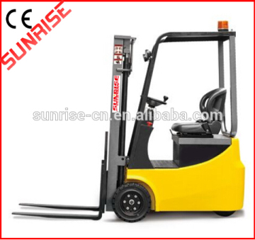 Hot sales small three wheel battery power forklift