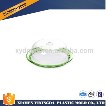 Custom precision clear plastic dust cover for food dome cover