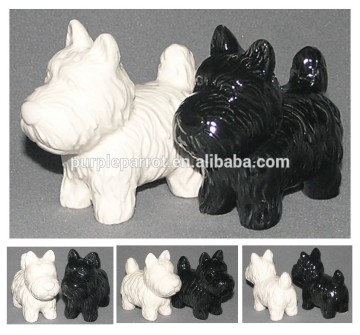 Scotty dog Salt and pepper set