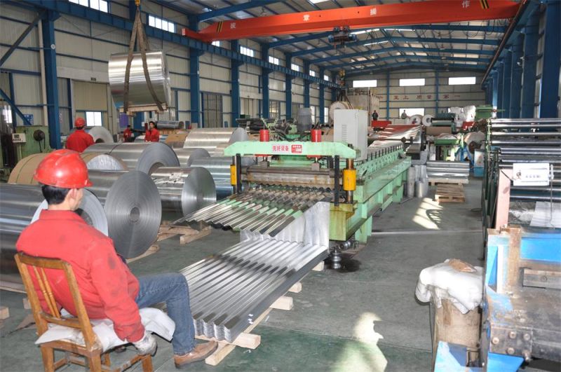 Aluminium/ Aluminum Corrugated Sheet for Building (V18-76-840)