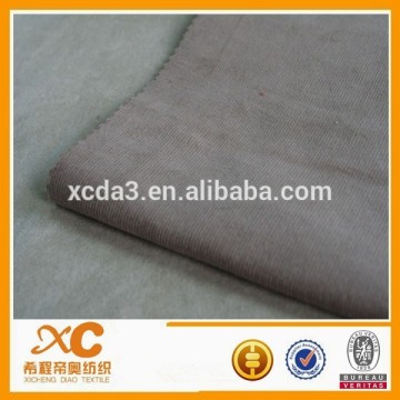 black corduroy cotton fabric for young man sportwear