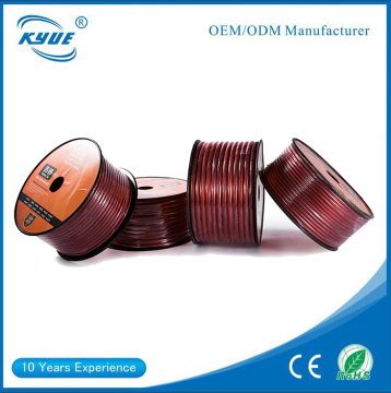 6mm car stereo flat PVC audio speaker cable wire pure copper speaker wire