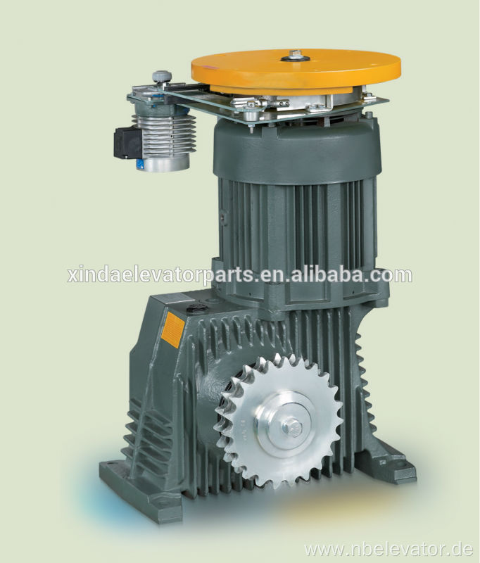 Geared escalator driving machine/ Traction machine for escalator ET160, escalator spare part