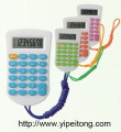 Calcolatrice tasti colorati del collo