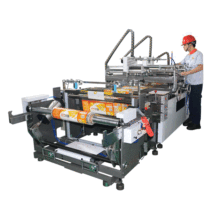 High-Speed Roll-to-Roll Hot Stamping Machine for Labels