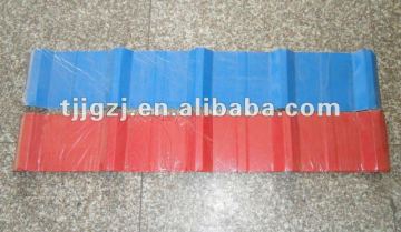 Colored steel decorative wall covering sheets