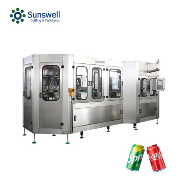 Carbonated Drinks production line for aluminum can