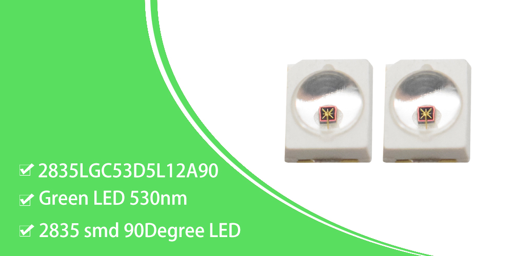 2835 smd led 530nm